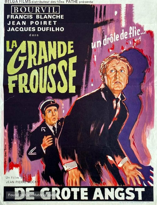 La grande frousse - Belgian Movie Poster