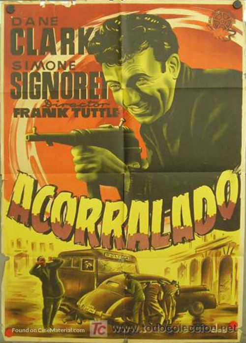 Gunman in the Streets - Spanish Movie Poster