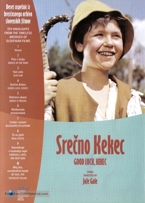 Srecno Kekec - Slovenian DVD movie cover
