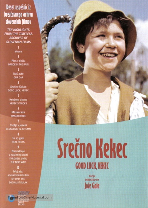 Srecno Kekec - Slovenian DVD movie cover