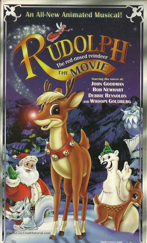 Rudolph the Red-Nosed Reindeer: The Movie - VHS movie cover