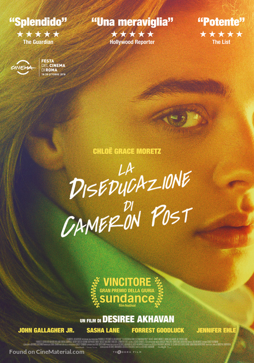 The Miseducation of Cameron Post - Italian Movie Poster