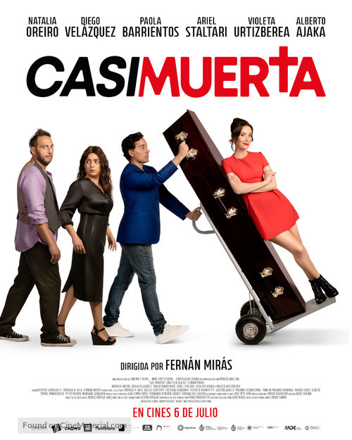 Casi muerta - Argentinian Movie Poster
