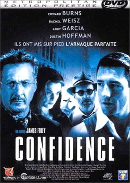 Confidence - French DVD movie cover