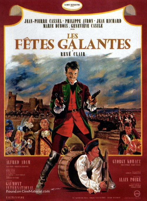 Les f&ecirc;tes galantes - French Movie Poster