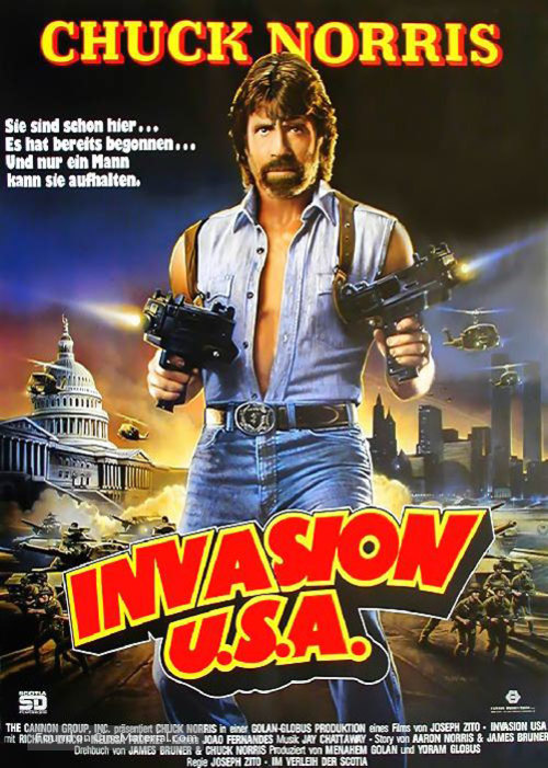 Invasion U.S.A. - German Movie Poster