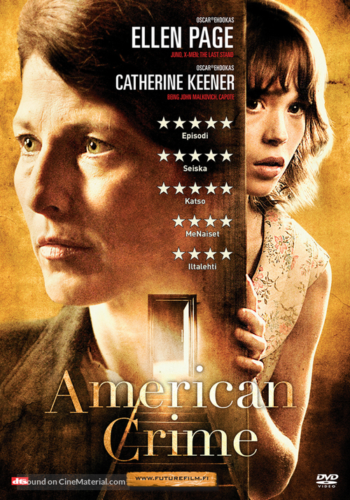 An American Crime - Finnish DVD movie cover