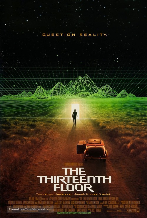 The Thirteenth Floor - Movie Poster