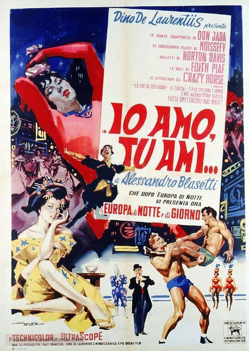 Io amo, tu ami - Italian Movie Poster