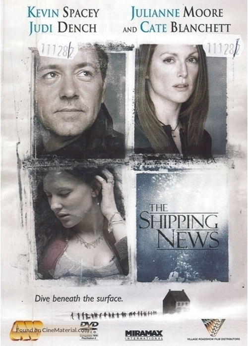 The Shipping News - Greek Movie Cover