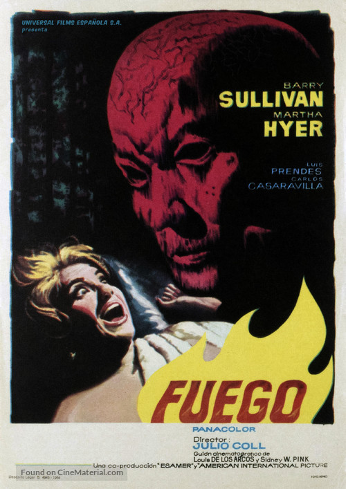 Fuego - Spanish Movie Poster