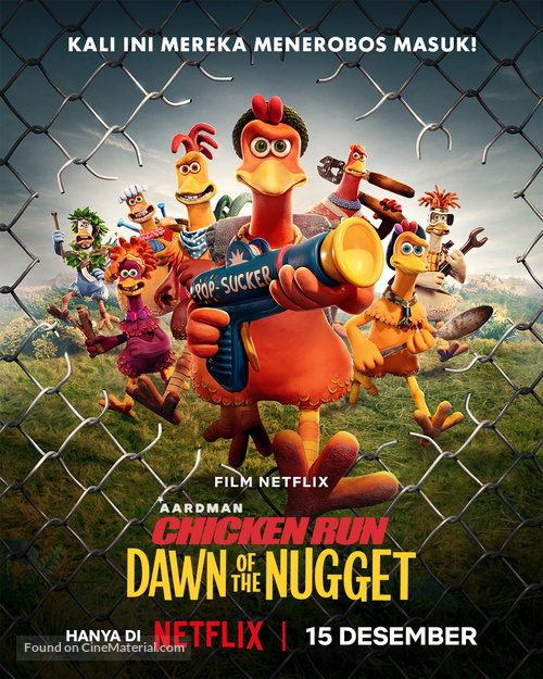 Chicken Run: Dawn of the Nugget - Indonesian Movie Poster