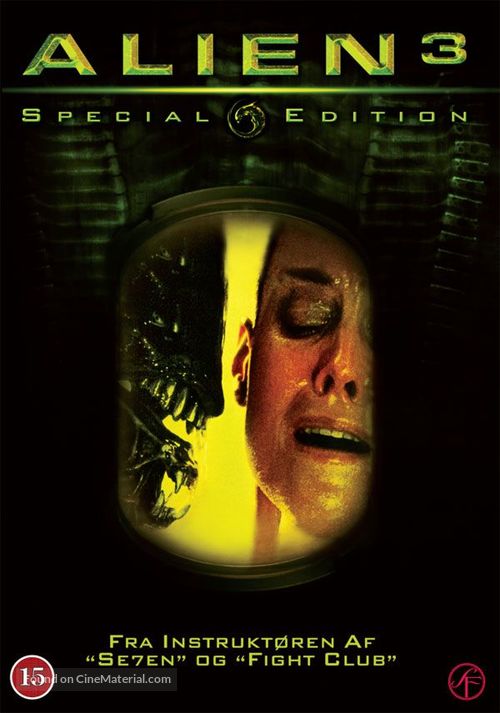 Alien 3 - Danish Movie Cover