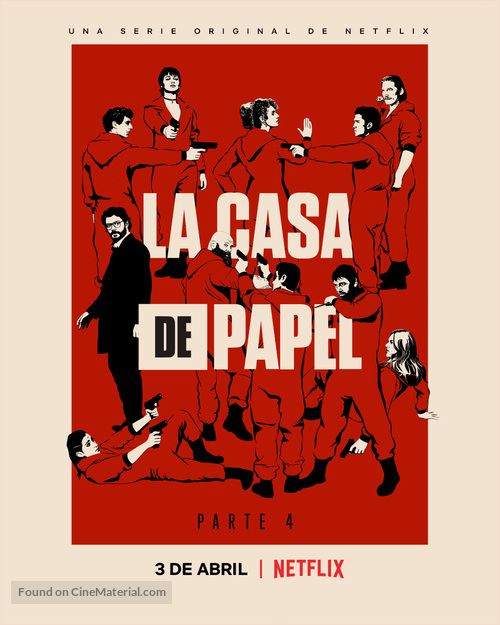 &quot;La casa de papel&quot; - Spanish Movie Poster