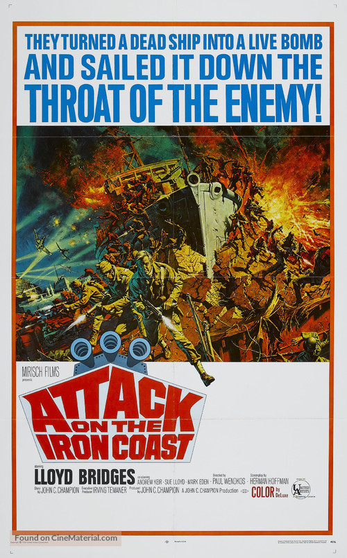 Attack on the Iron Coast - Movie Poster