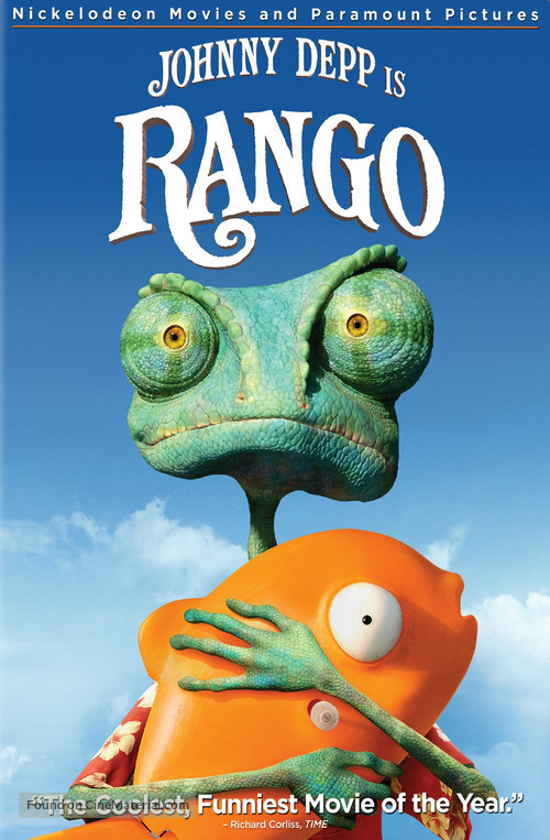 Rango - DVD movie cover