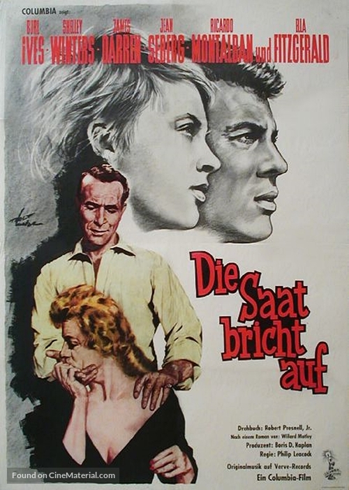 Let No Man Write My Epitaph - German Movie Poster