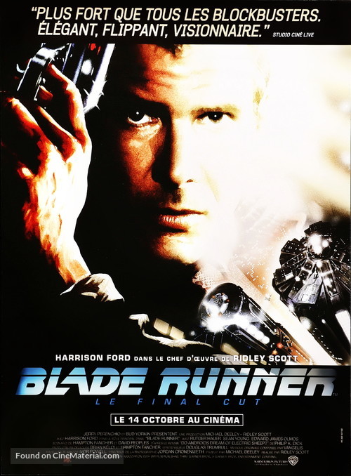 Blade Runner - French Re-release movie poster