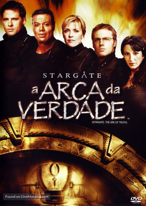 Stargate: The Ark of Truth - Brazilian DVD movie cover