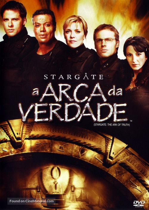 Stargate: The Ark of Truth - Brazilian DVD movie cover