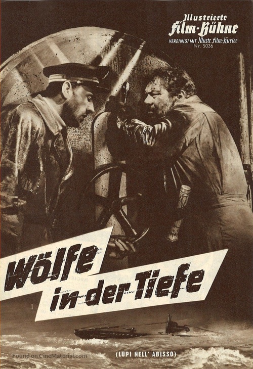Lupi nell&#039;abisso - German poster