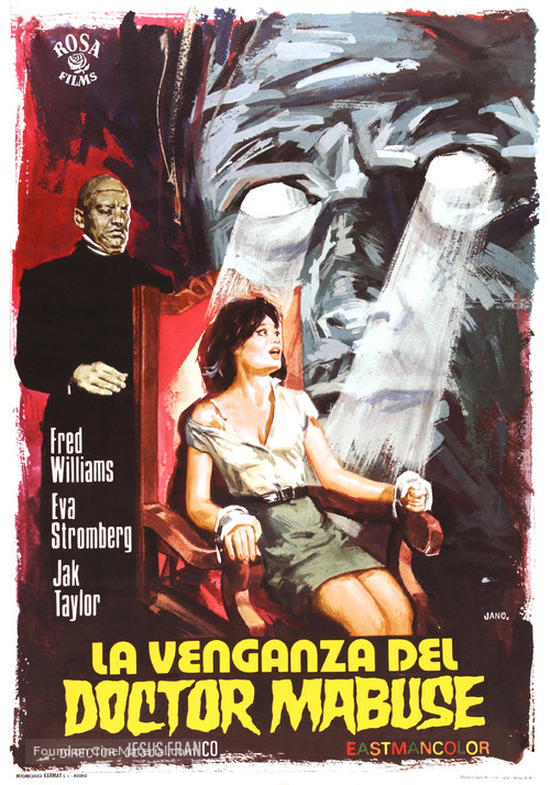 Dr. M schl&auml;gt zu - Spanish Movie Poster