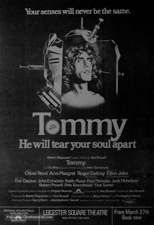 Tommy - British Movie Poster