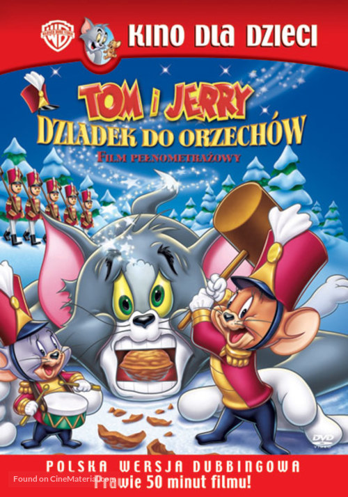 Tom and Jerry: A Nutcracker Tale - Polish DVD movie cover