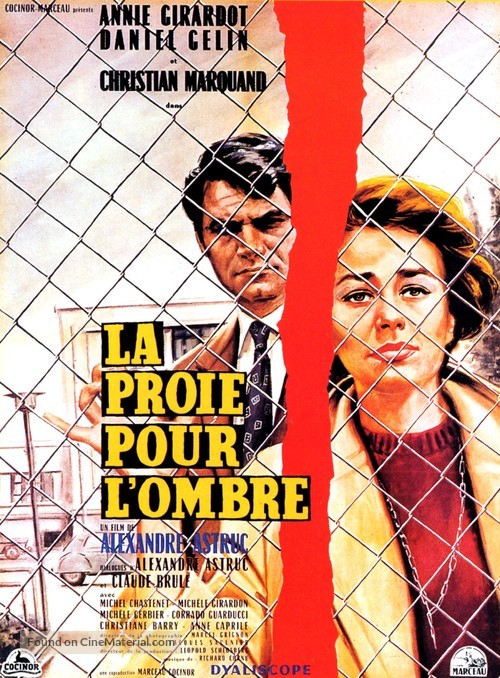 La Proie pour l&#039;ombre - French Movie Poster