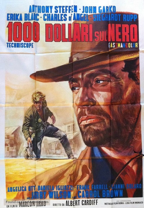 Mille dollari sul nero - Italian Movie Poster