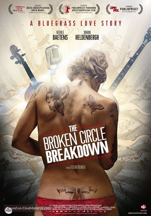 The Broken Circle Breakdown - Swedish Movie Poster