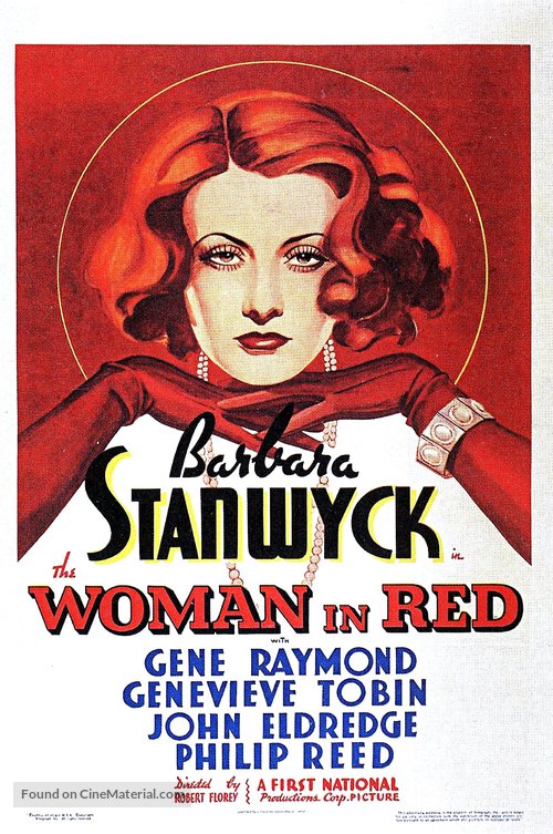 The Woman in Red - Movie Poster