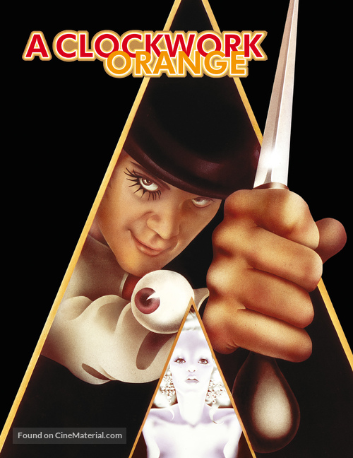 A Clockwork Orange - Blu-Ray movie cover