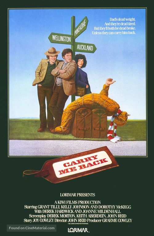 Carry Me Back - New Zealand Movie Poster