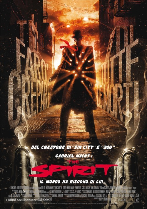 The Spirit - Italian Movie Poster