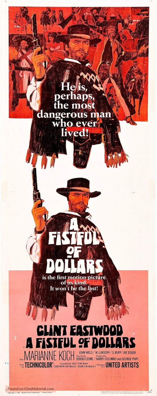 Per un pugno di dollari - Movie Poster