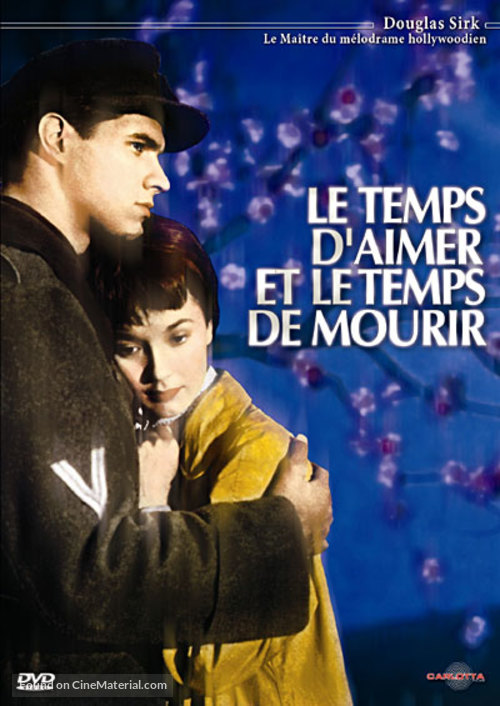 A Time to Love and a Time to Die - French DVD movie cover