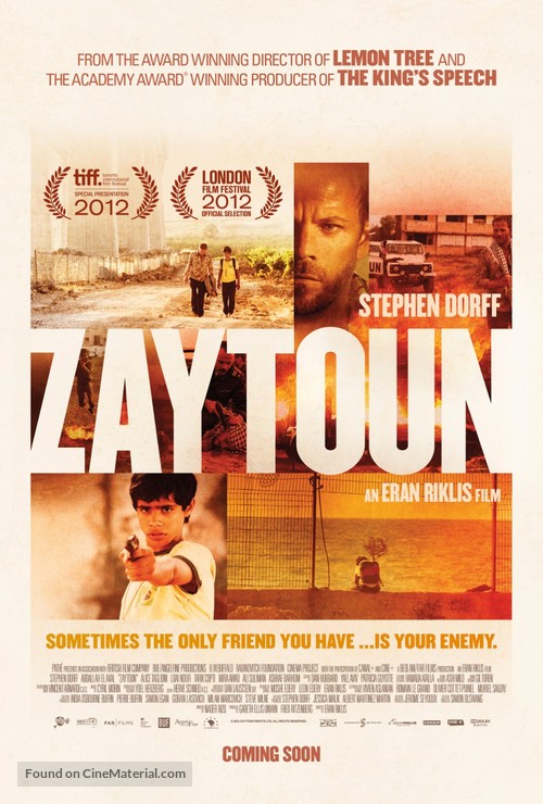 Zaytoun - British Movie Poster