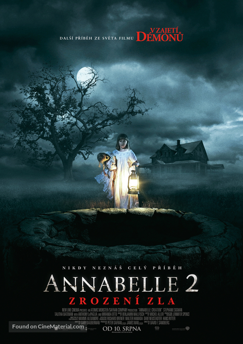 Annabelle: Creation - Czech Movie Poster