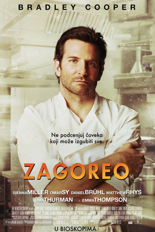 Burnt - Serbian Movie Poster
