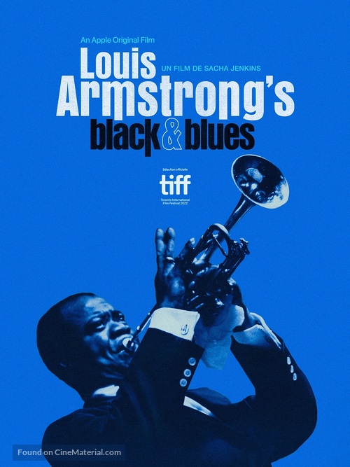 Louis Armstrong&#039;s Black &amp; Blues - French Movie Poster