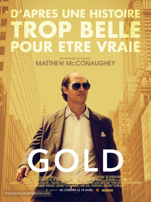 Gold - French Movie Poster