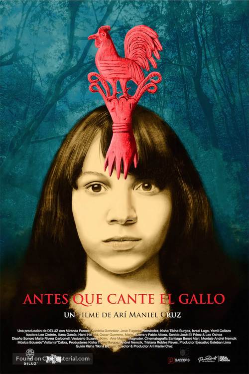 Antes Que Cante El Gallo - Puerto Rican Movie Poster