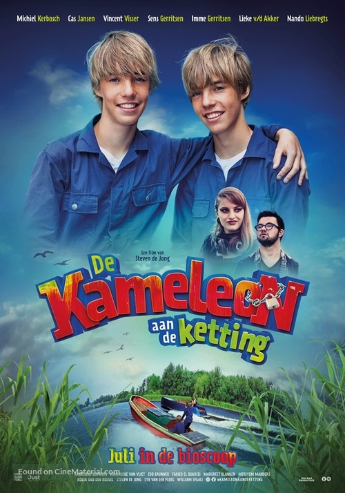 De Kameleon aan de ketting - Dutch Movie Poster