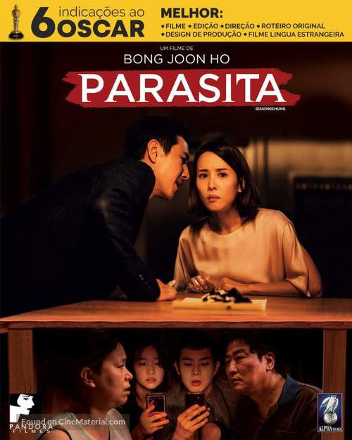 Parasite - Brazilian Movie Cover