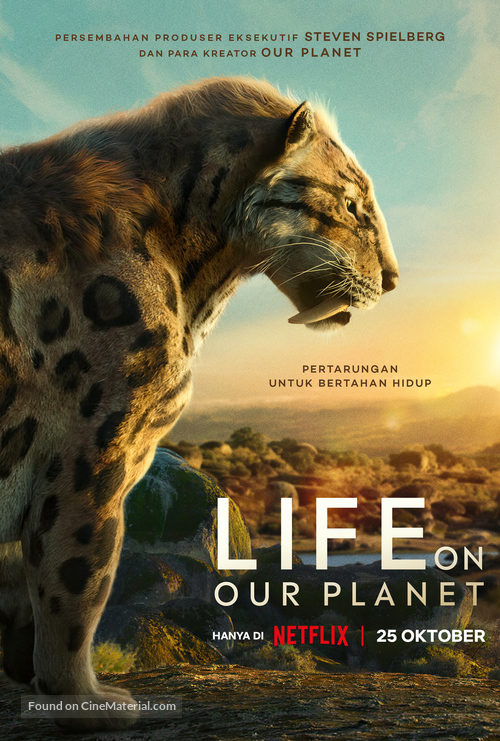 &quot;Life on Our Planet&quot; - Indonesian Movie Poster