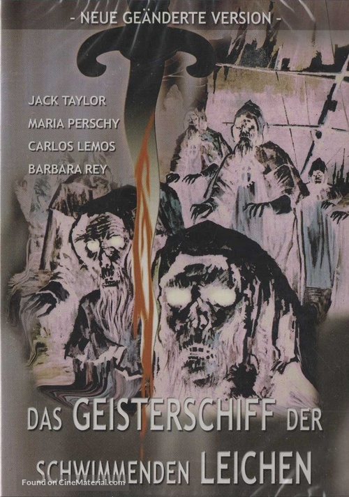El buque maldito - German DVD movie cover