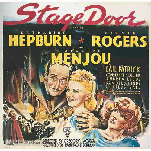 Stage Door - Theatrical movie poster