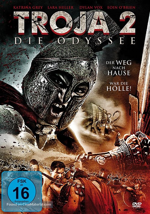 Troy the Odyssey - German Movie Cover