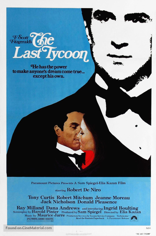The Last Tycoon - Movie Poster